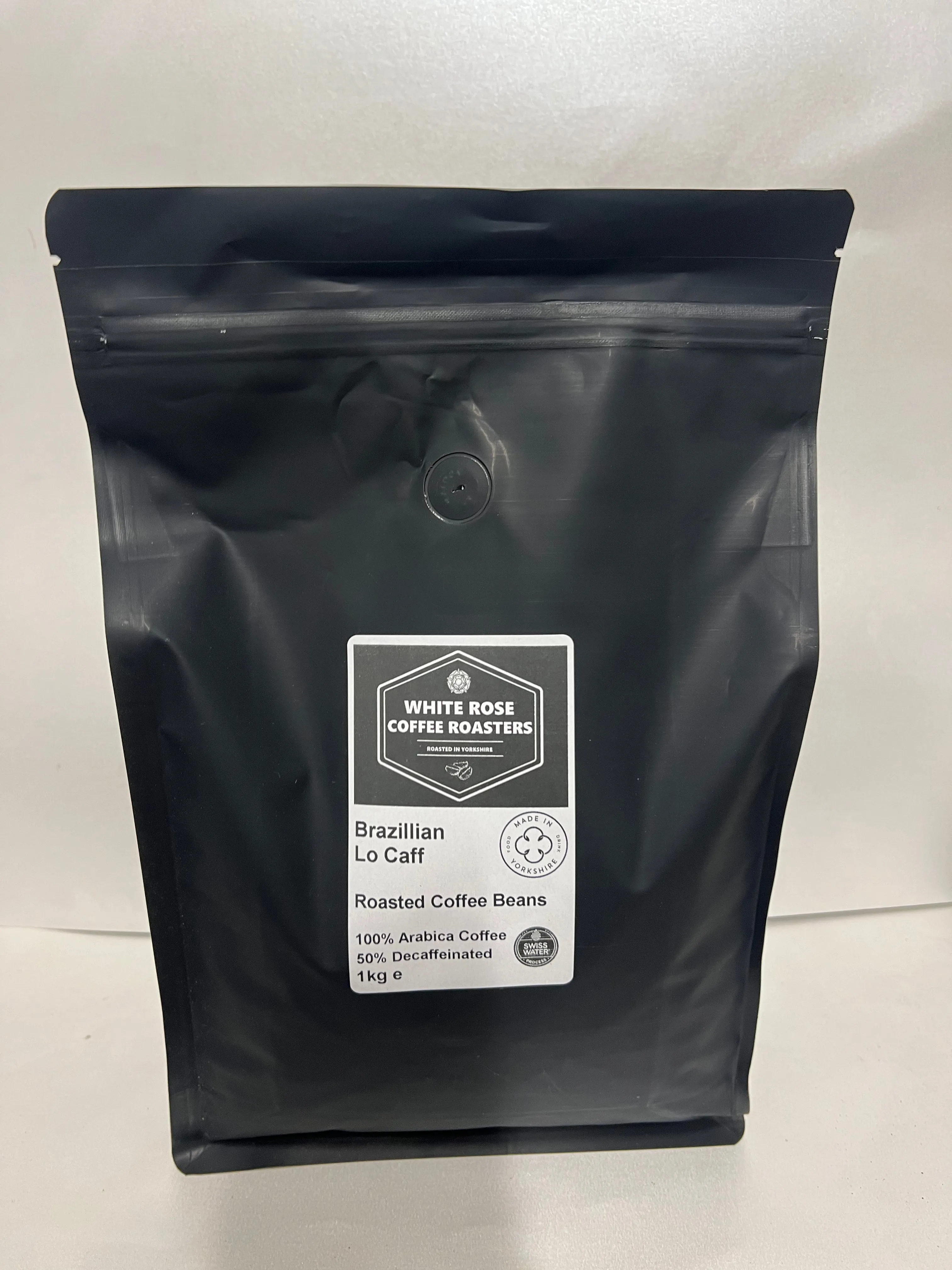 Brazillian Lo Caff 50% Swiss Water Decaffeinated Arabica Roasted Coffee