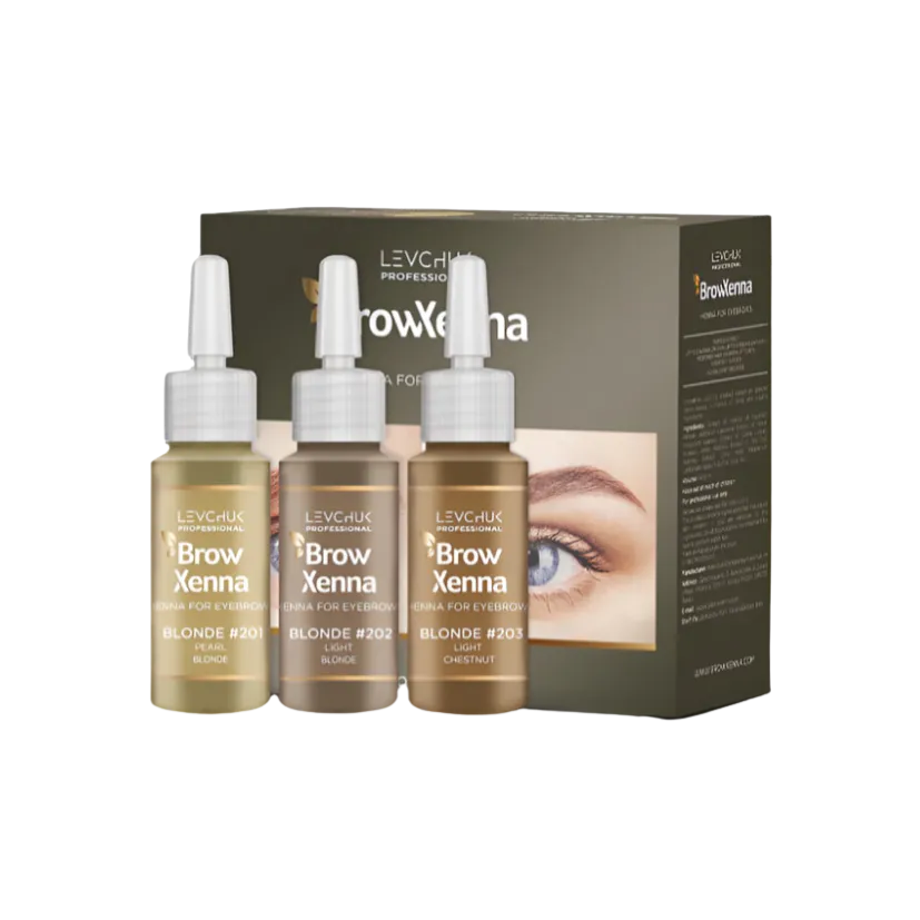 Brow Xenna - Blonde Set, 3 Colours (Vials)