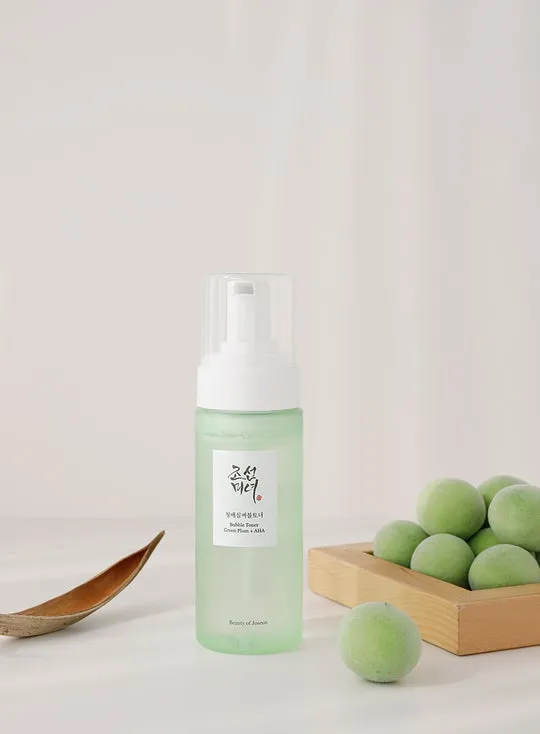 Bubble Toner : Green Plum   AHA 150ml