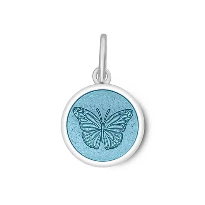 Butterfly Pendant - Light Blue