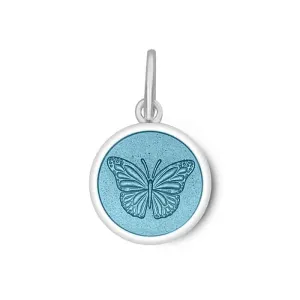 Butterfly Pendant - Light Blue
