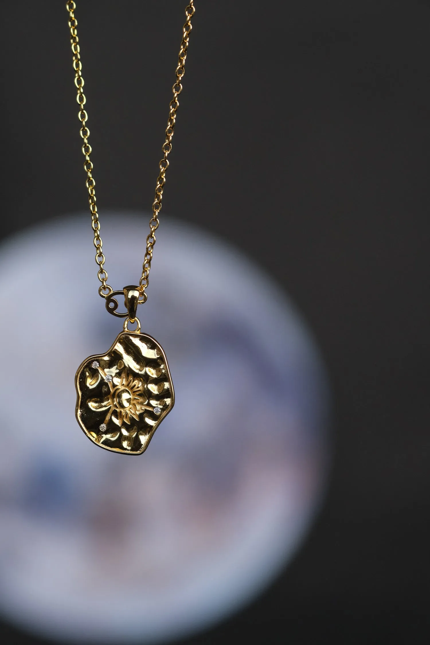 Cancer II Zodiac Necklace