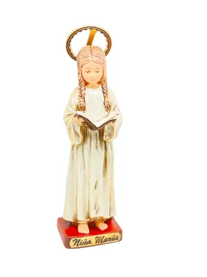 Child Mary Statue 8 1/2"