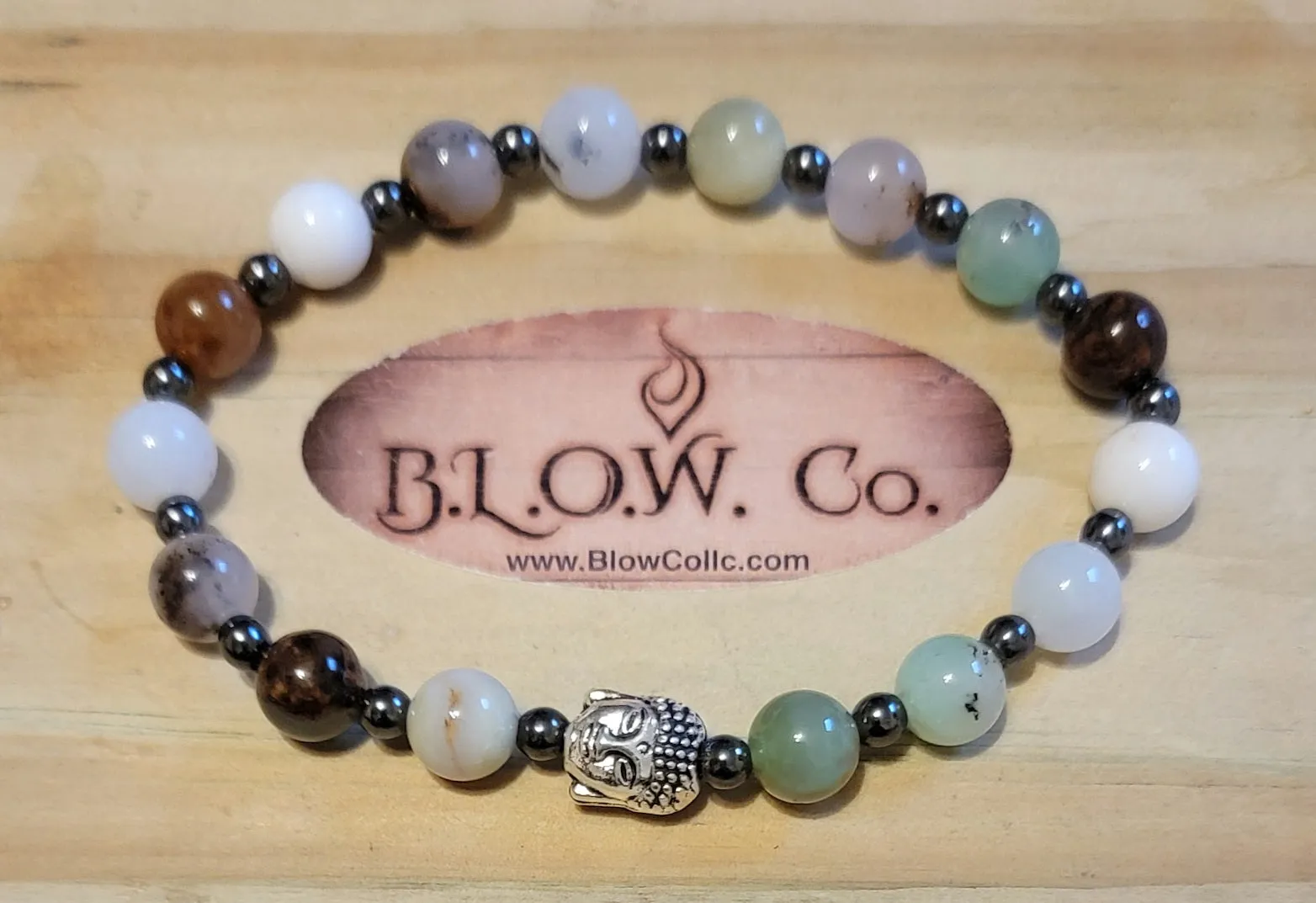 Chrysoprase Custom Bracelet