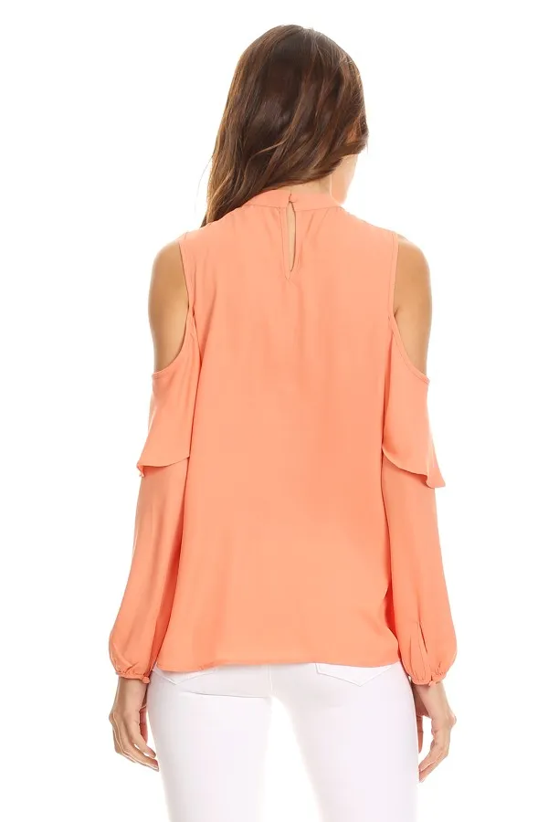 Clarissa Cold Shoulder Top