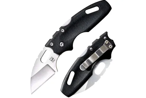 Cold Steel - Mini Tuff Lit Plain Edge Black