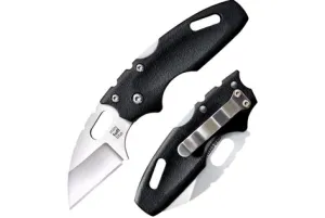 Cold Steel - Mini Tuff Lit Plain Edge Black