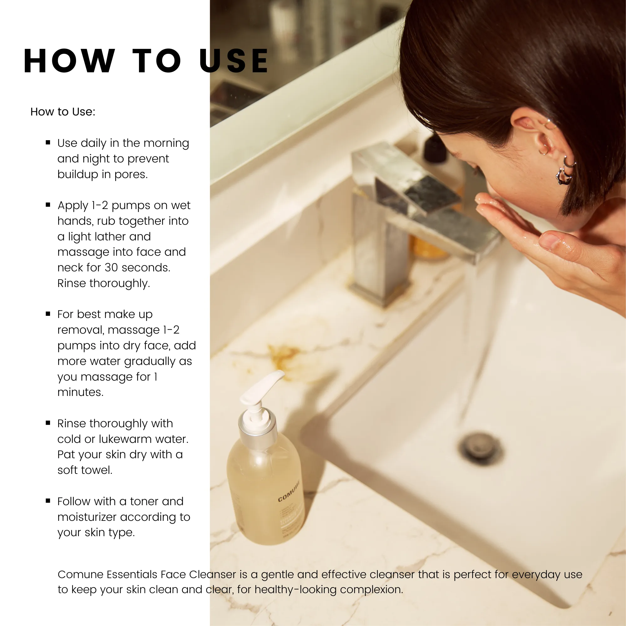 COMUNE ESSENTIALS FACE CLEANSER