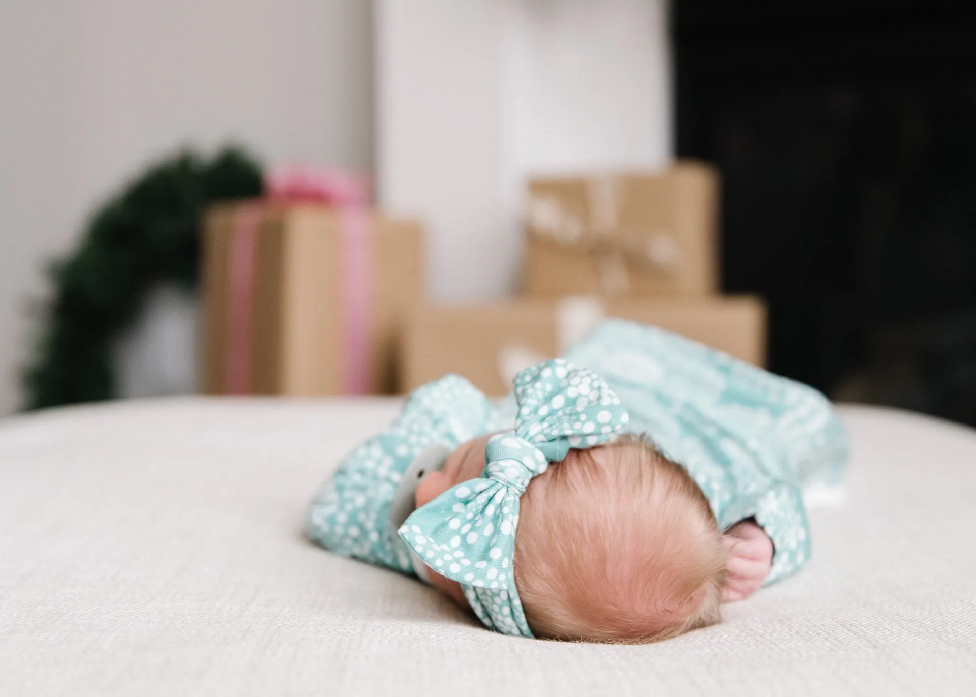 Copper Pearl Jane Knit Headband