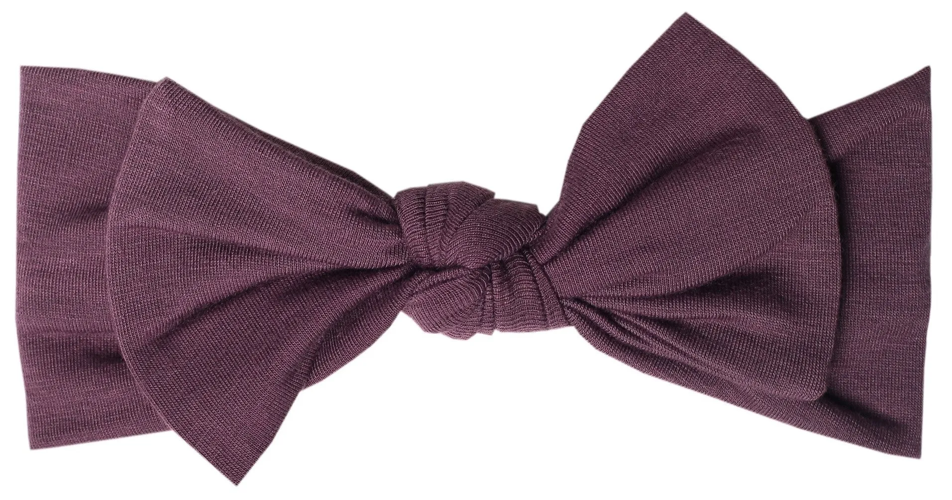Copper Pearl Plum Knit Headband