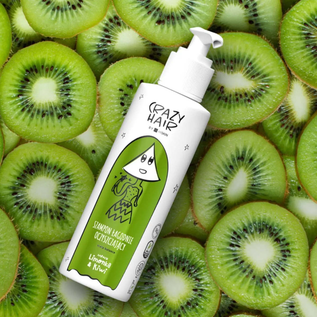 Crazy Hair Scalp Balance Gentle Cleansing Shampoo Lime & Kiwi