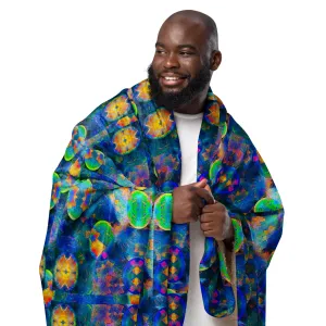 Cream Sherpa Fleece Blanket (Opal Skies Cantus Primus) RJSTHW2024 RJS