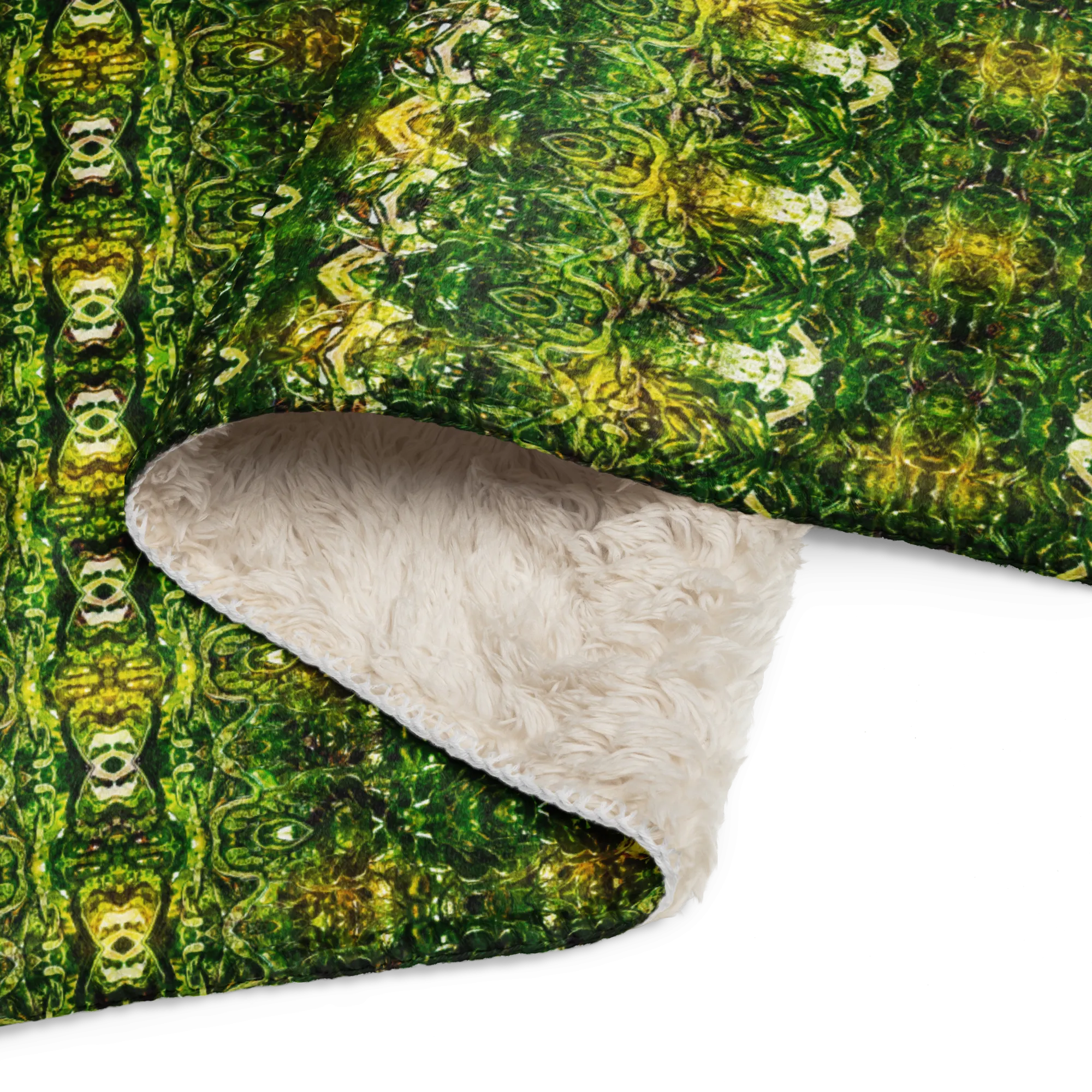 Cream Sherpa Fleece Blanket (Samhain Dreams of Jade 1 of 15 Unus ex Quindecim) RJSTHW2024 RJS