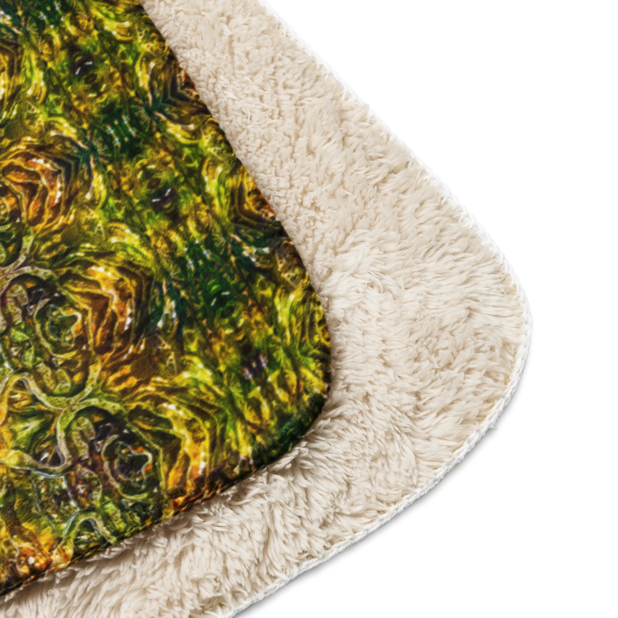 Cream Sherpa Fleece Blanket (Samhain Dreams of Jade 15 of 15 Quindecim ex Quindecim) RJSTHW2024 RJS