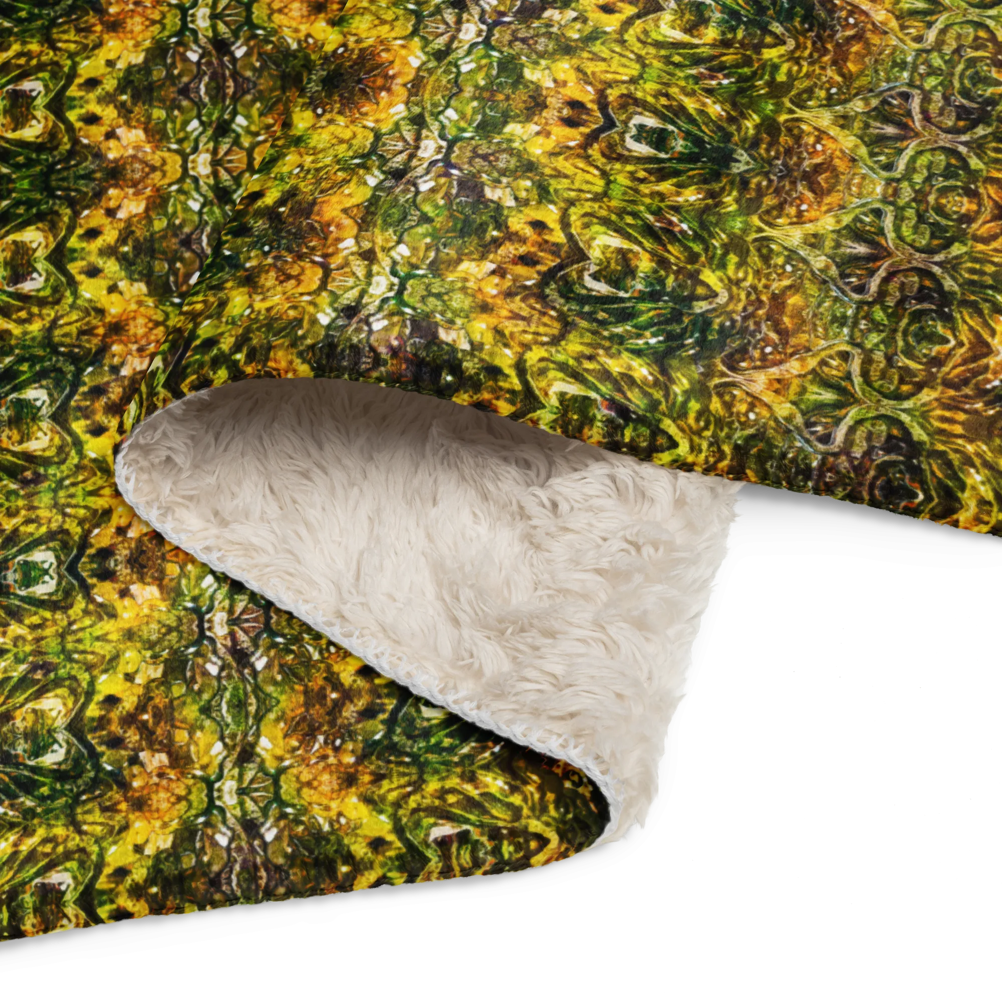 Cream Sherpa Fleece Blanket (Samhain Dreams of Jade 15 of 15 Quindecim ex Quindecim) RJSTHW2024 RJS