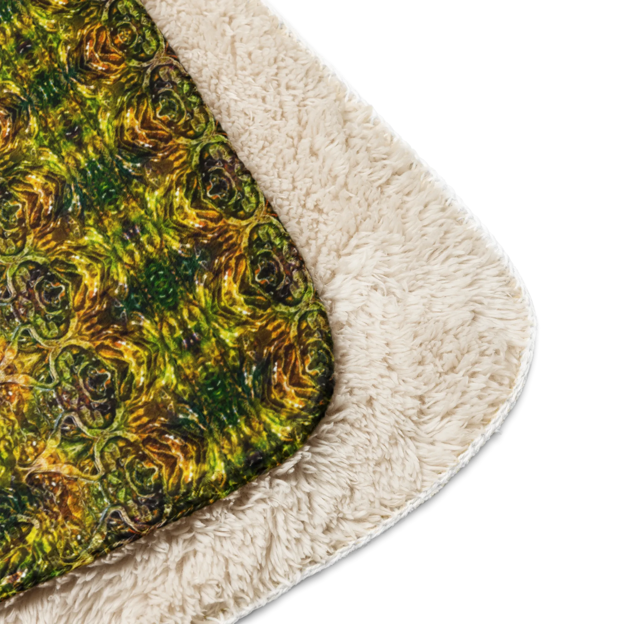Cream Sherpa Fleece Blanket (Samhain Dreams of Jade 15 of 15 Quindecim ex Quindecim) RJSTHW2024 RJS