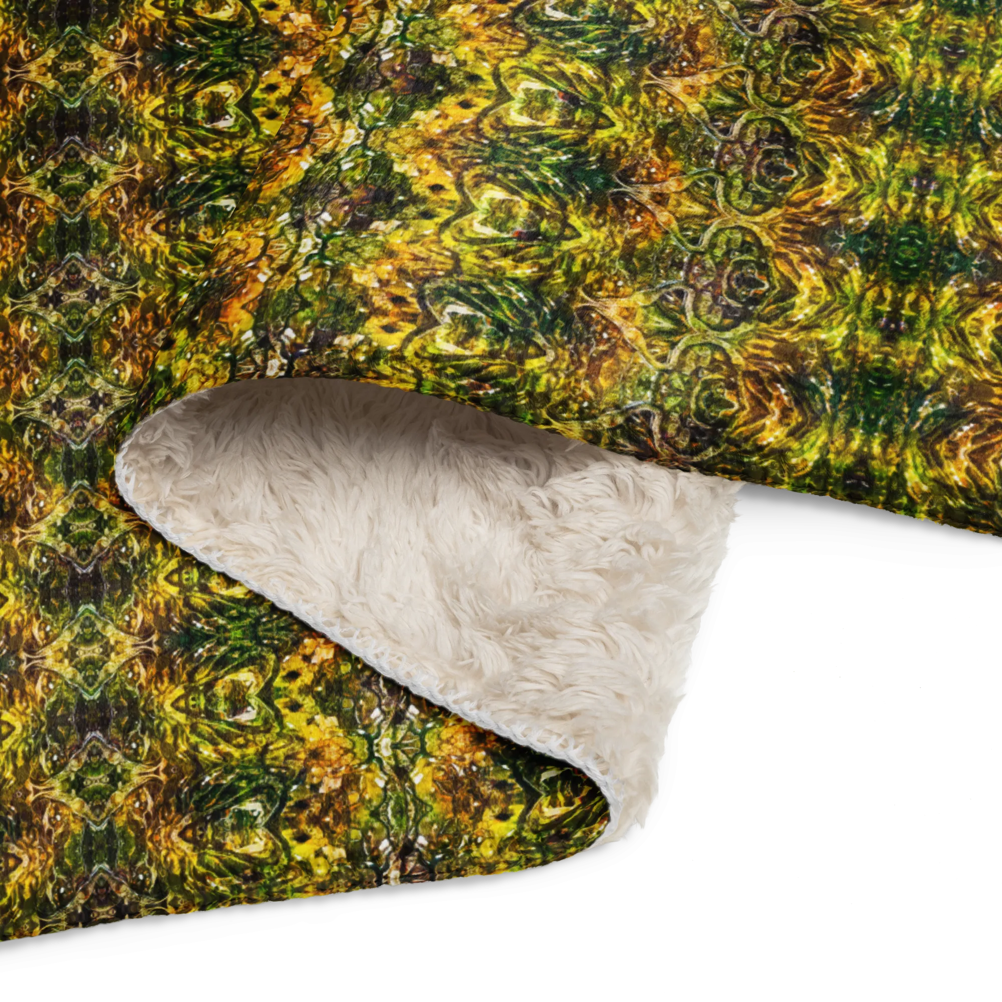 Cream Sherpa Fleece Blanket (Samhain Dreams of Jade 15 of 15 Quindecim ex Quindecim) RJSTHW2024 RJS