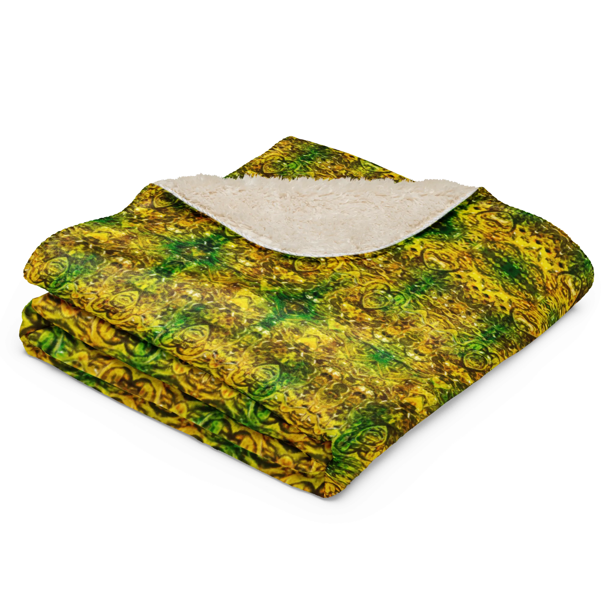 Cream Sherpa Fleece Blanket (Samhain Dreams of Jade 6 of 15 Sex ex Quindecim) RJSTHW2024 RJS