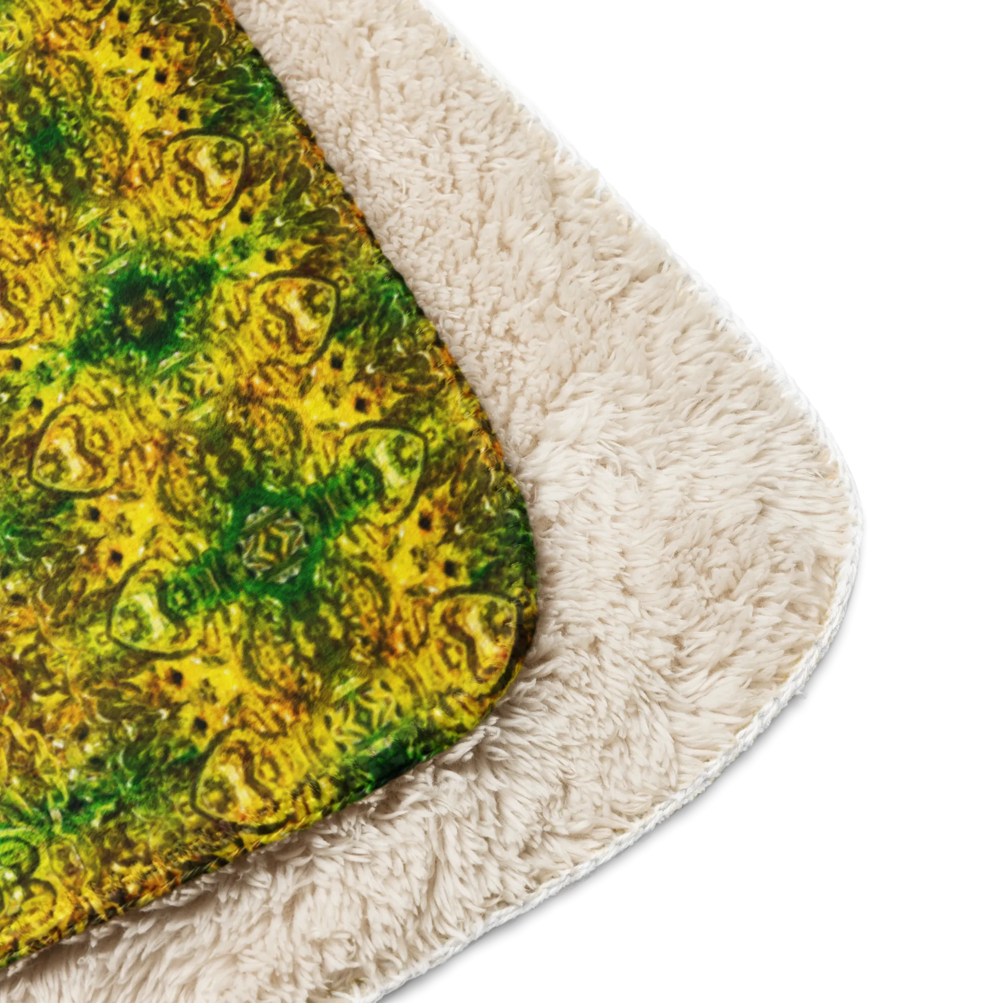 Cream Sherpa Fleece Blanket (Samhain Dreams of Jade 6 of 15 Sex ex Quindecim) RJSTHW2024 RJS