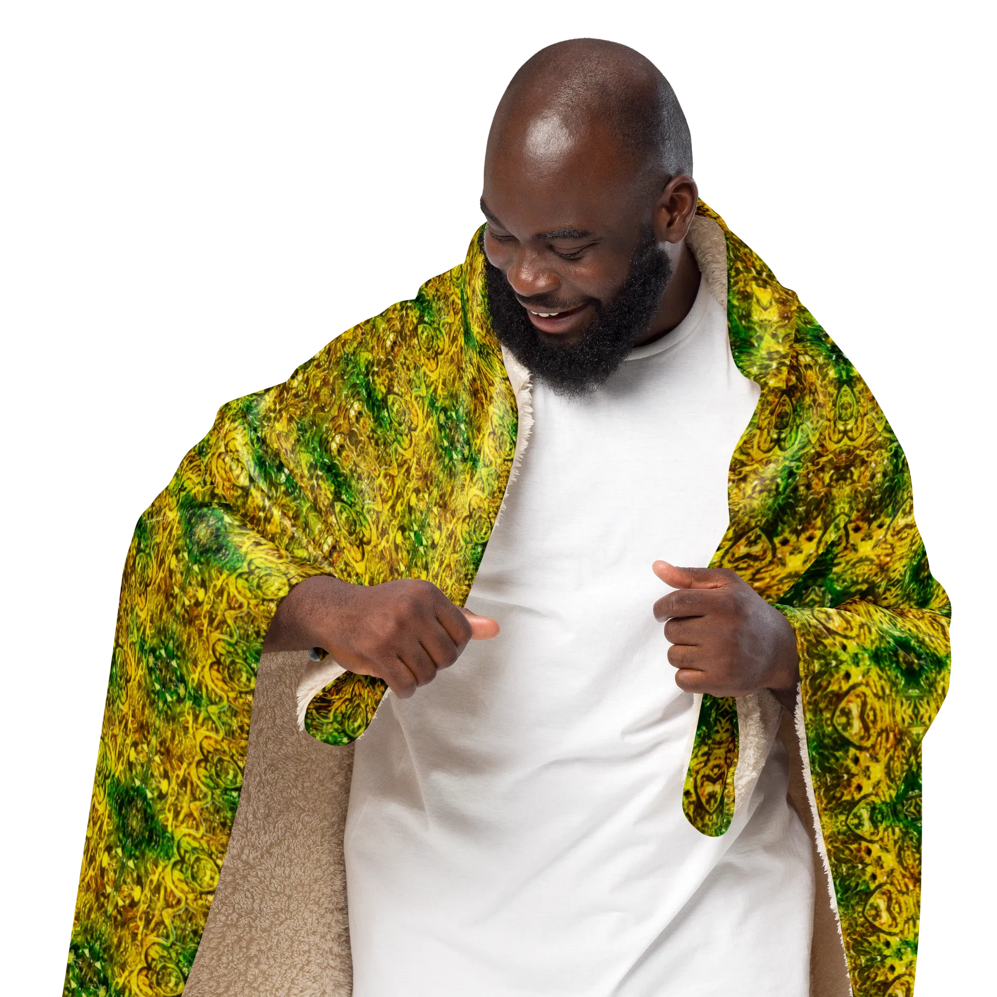 Cream Sherpa Fleece Blanket (Samhain Dreams of Jade 6 of 15 Sex ex Quindecim) RJSTHW2024 RJS
