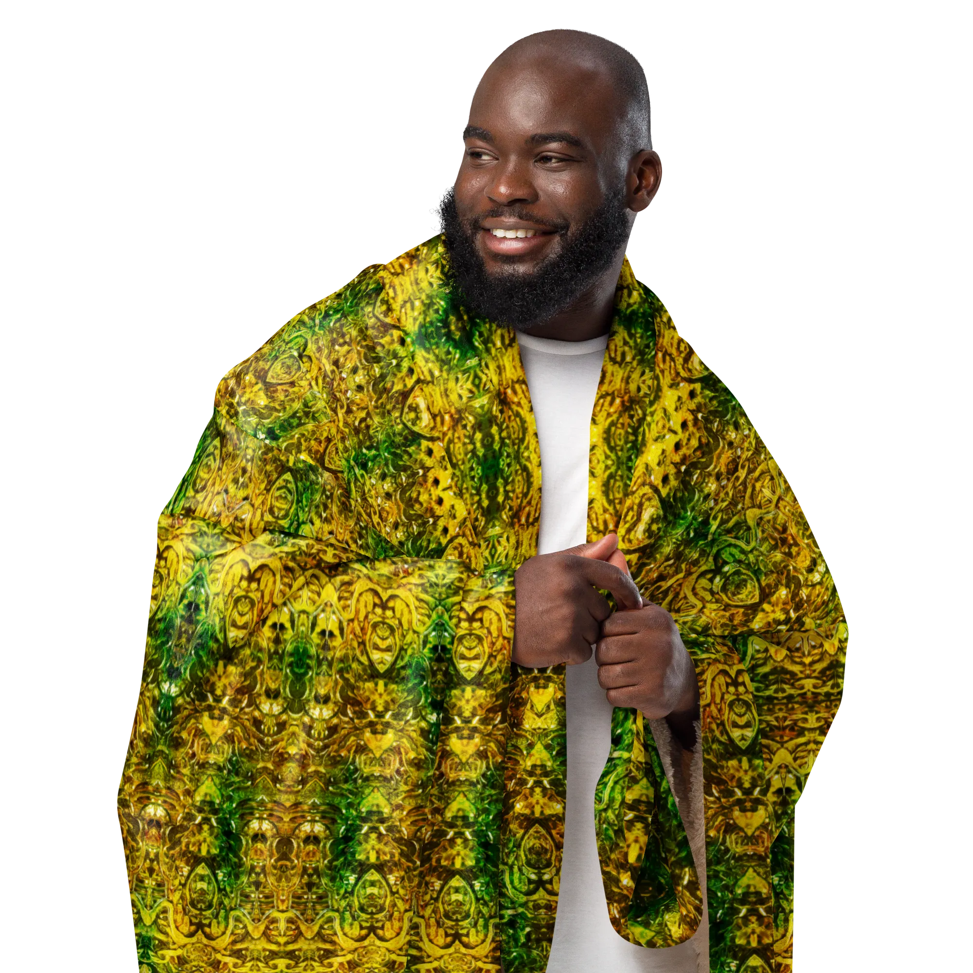 Cream Sherpa Fleece Blanket (Samhain Dreams of Jade 6 of 15 Sex ex Quindecim) RJSTHW2024 RJS