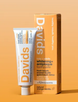 Davids Naturals Nano-Hydroxyapatite Premium Toothpaste | Kids   Adults