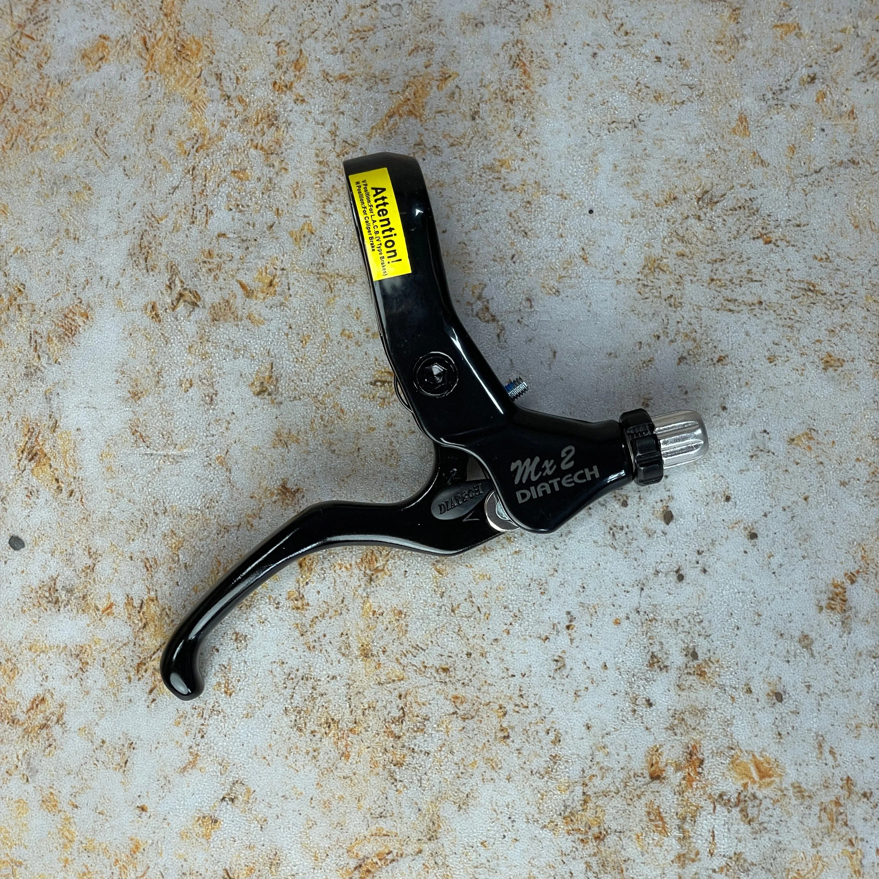 Dia-Compe MX-2 V-Brake Lever Black/Black