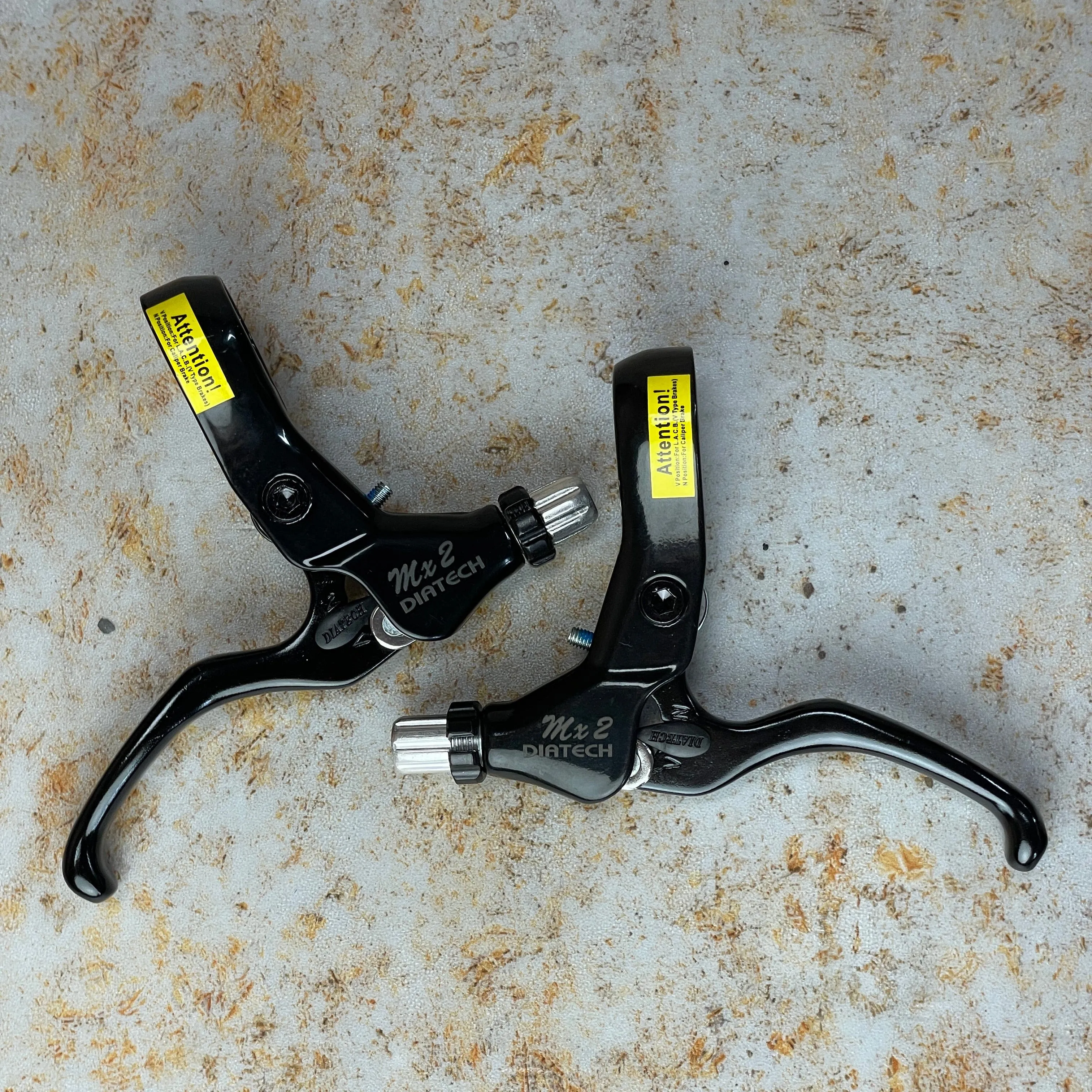 Dia-Compe MX-2 V-Brake Lever Black/Black
