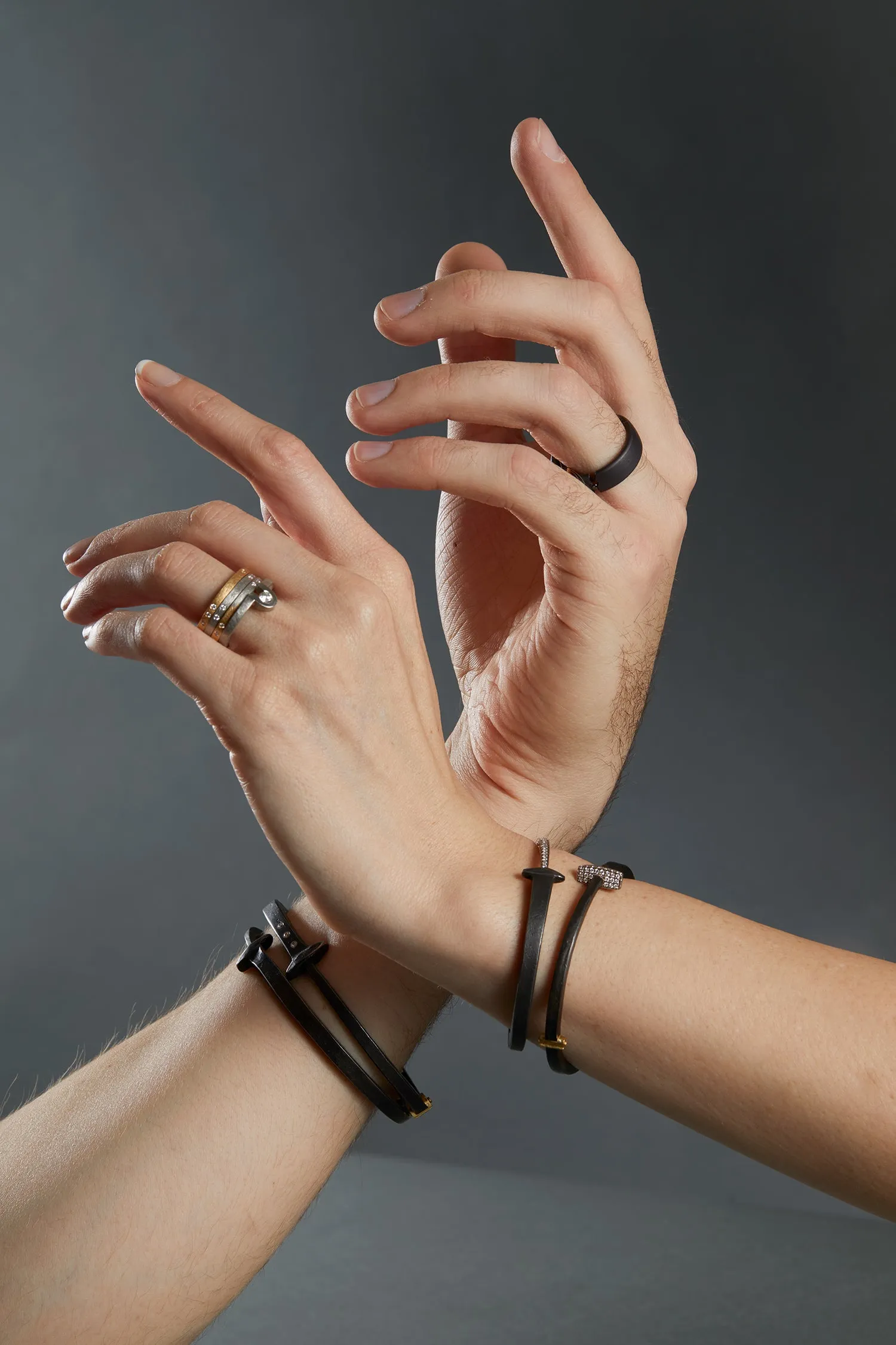 Diamond with Platinum Band