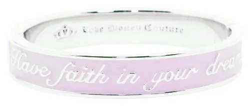 Disney by Couture Kingdom Cinderella Dreams Pink Bangle Bracelet