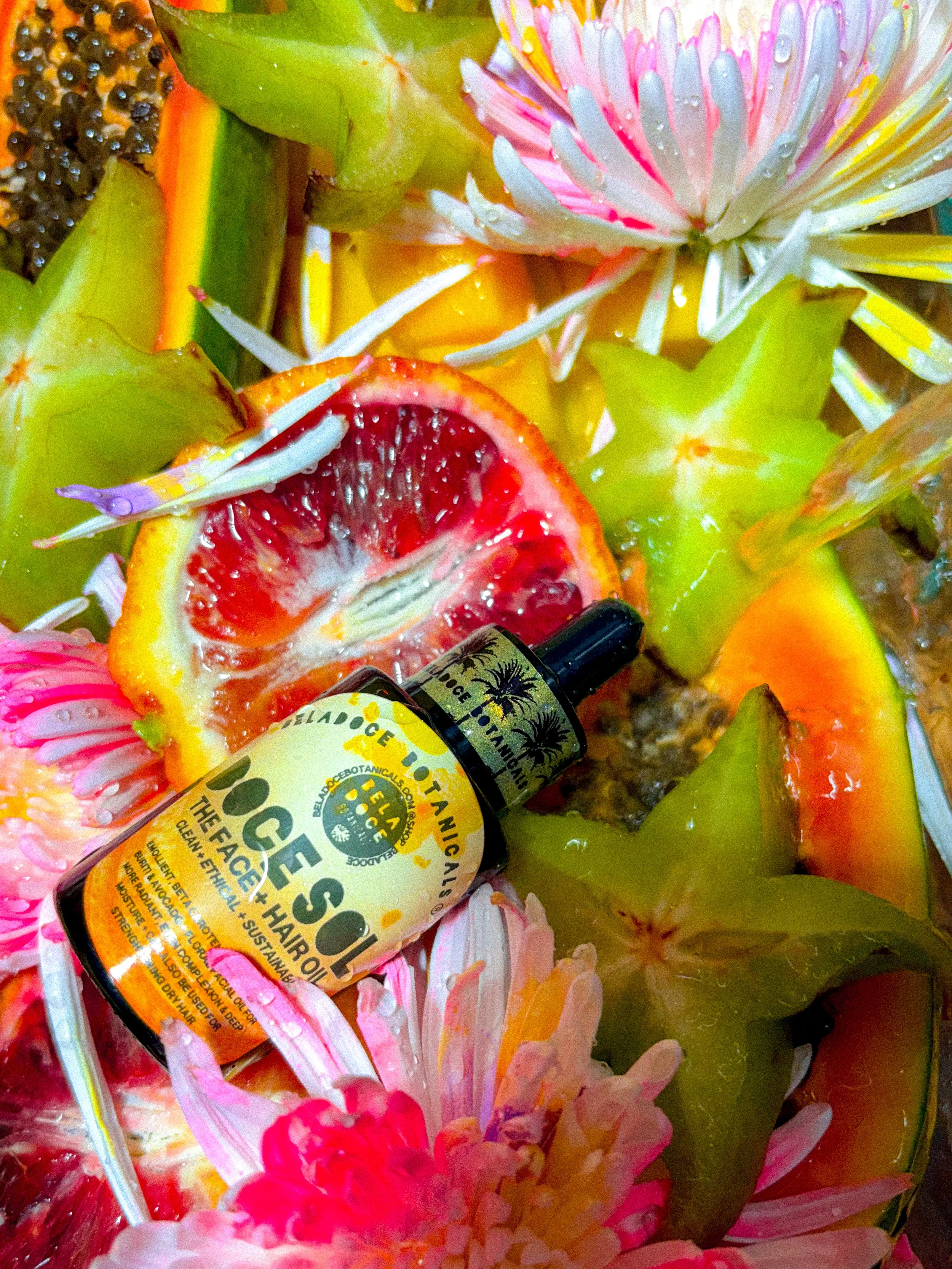 Doce Sol Face   Hair Brazilian Beauty Oil