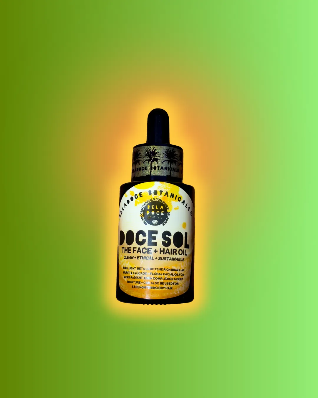 Doce Sol Face   Hair Brazilian Beauty Oil
