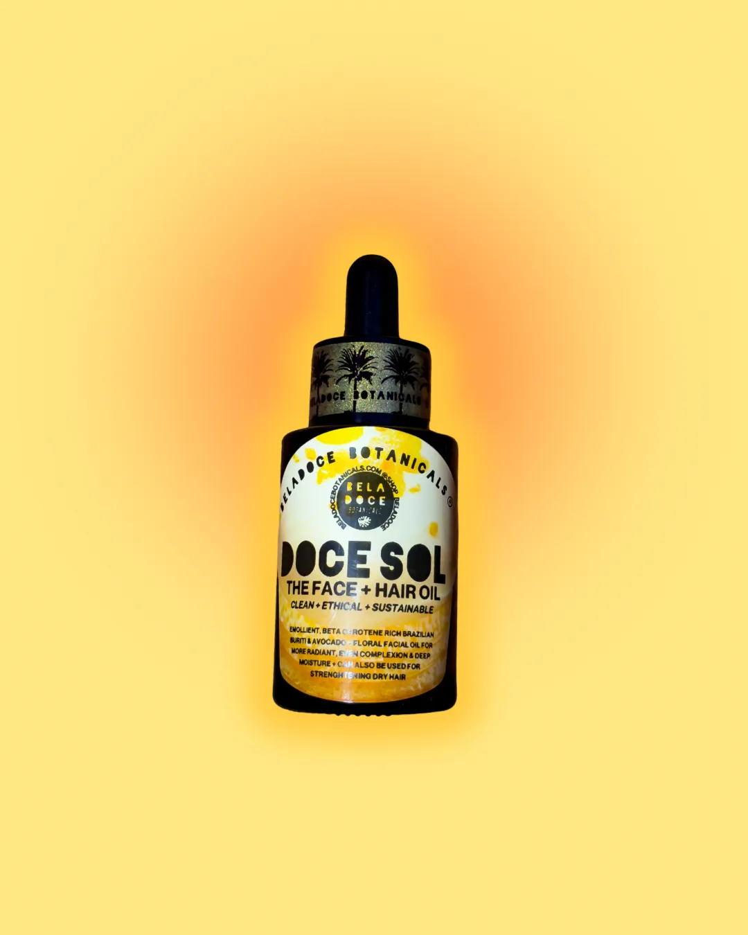 Doce Sol Face   Hair Brazilian Beauty Oil