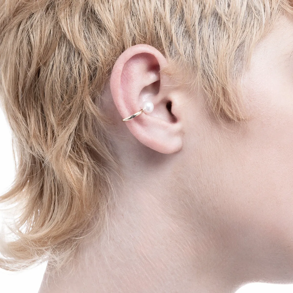 DROSERA  Akoya Pearl Ear Cuff