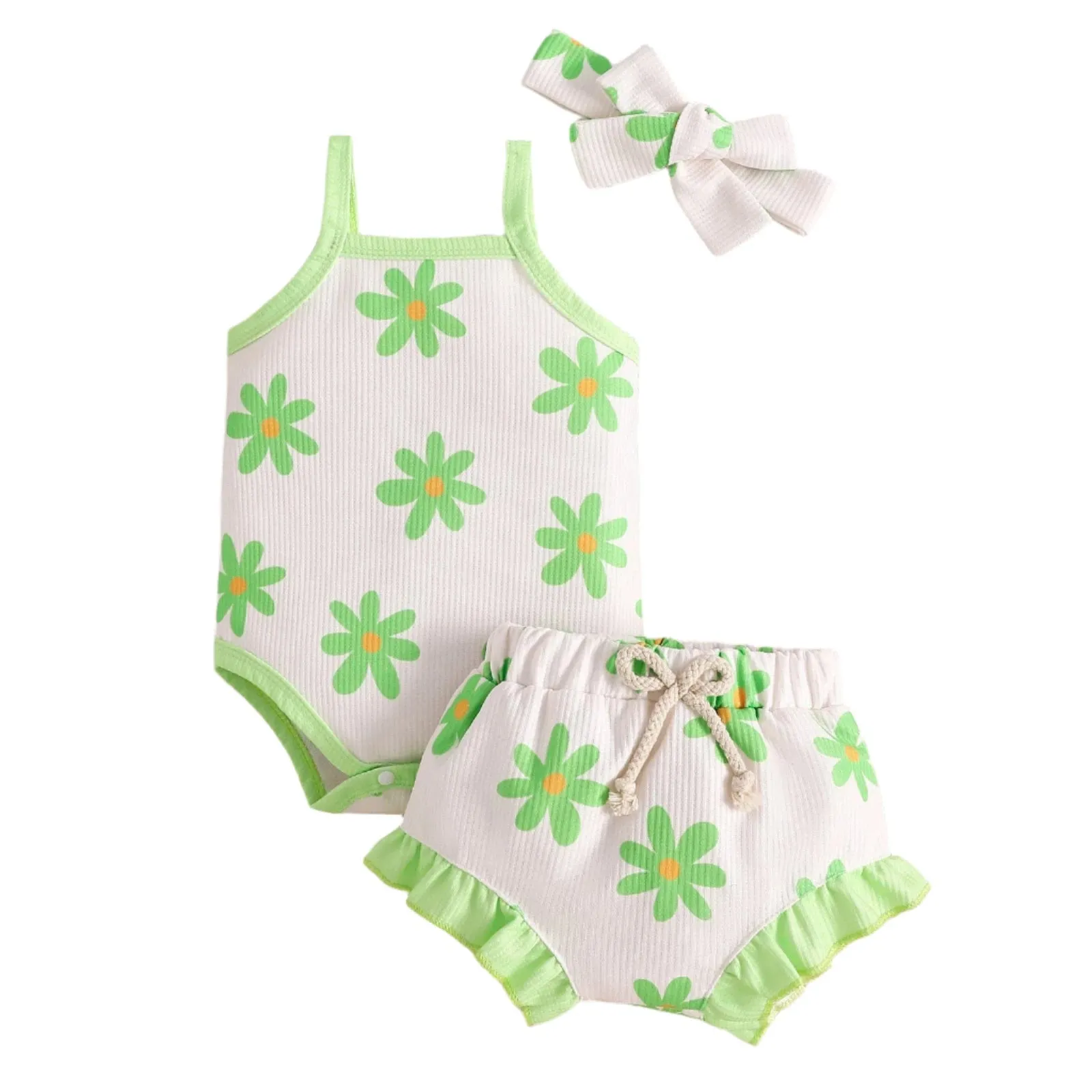 Eelia Floral Set | Green