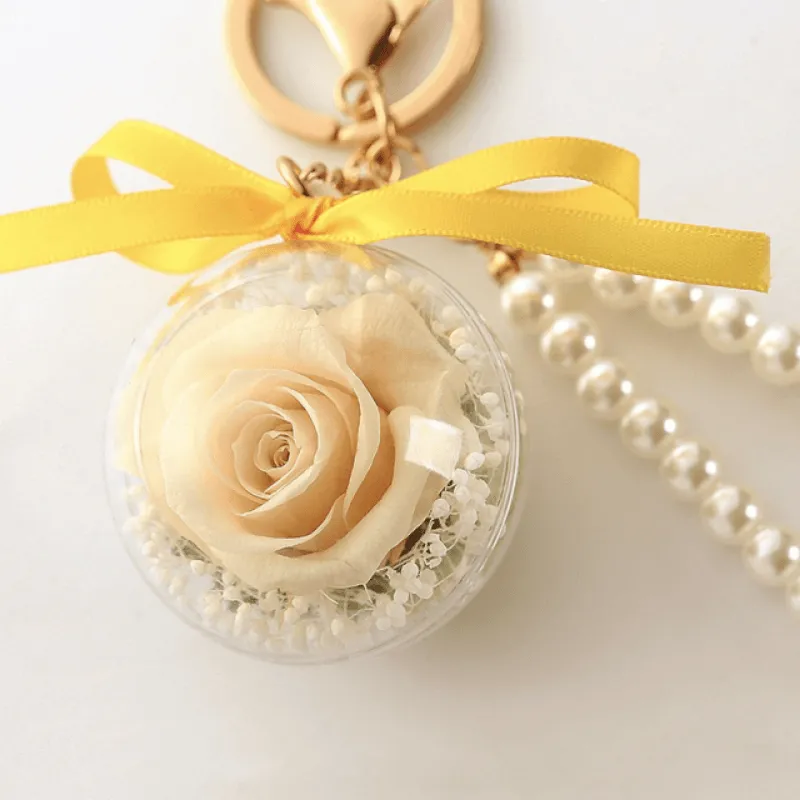 Eternal Rose Car Pendant: A Stunning Decorative Accent For Any Space