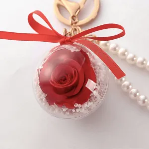 Eternal Rose Car Pendant: A Stunning Decorative Accent For Any Space