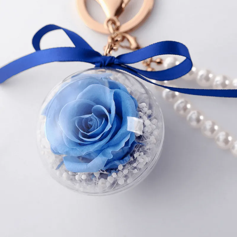 Eternal Rose Car Pendant: A Stunning Decorative Accent For Any Space