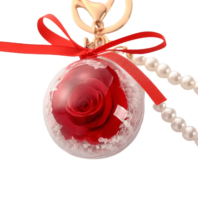 Eternal Rose Car Pendant: A Stunning Decorative Accent For Any Space