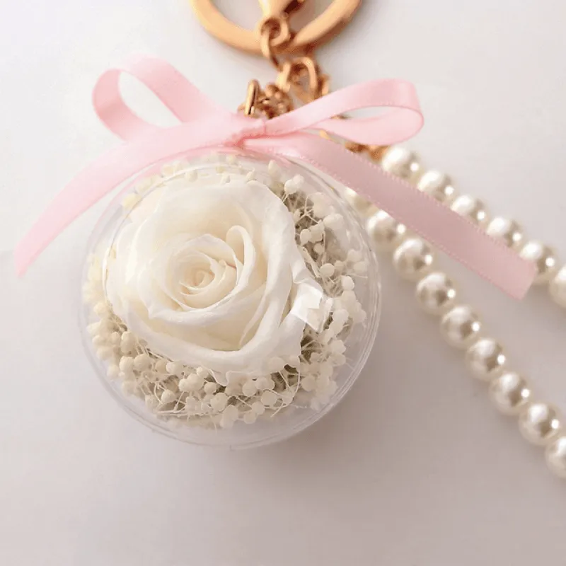 Eternal Rose Car Pendant: A Stunning Decorative Accent For Any Space