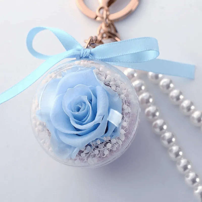 Eternal Rose Car Pendant: A Stunning Decorative Accent For Any Space