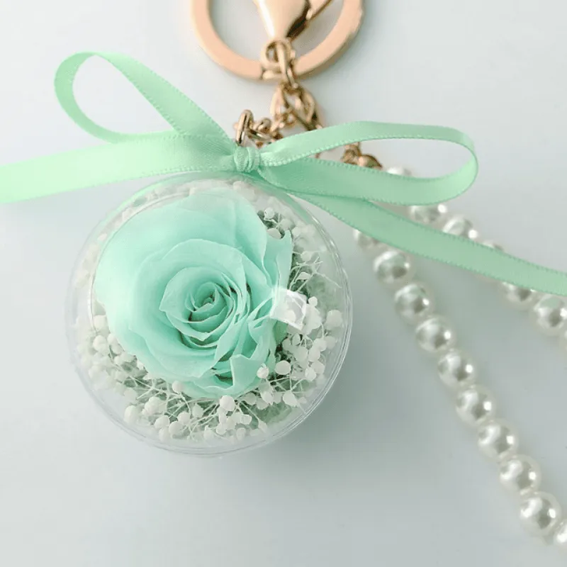 Eternal Rose Car Pendant: A Stunning Decorative Accent For Any Space