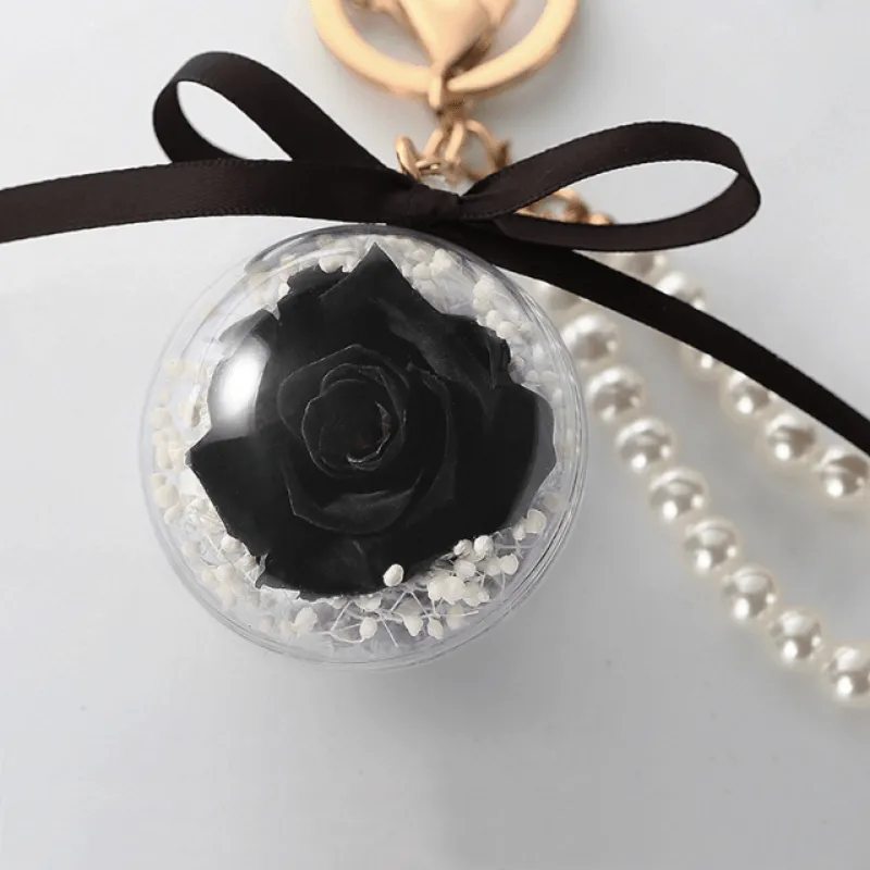 Eternal Rose Car Pendant: A Stunning Decorative Accent For Any Space