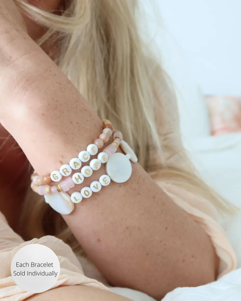 FINAL SALE GRACE Intention Bracelet by Voda Love