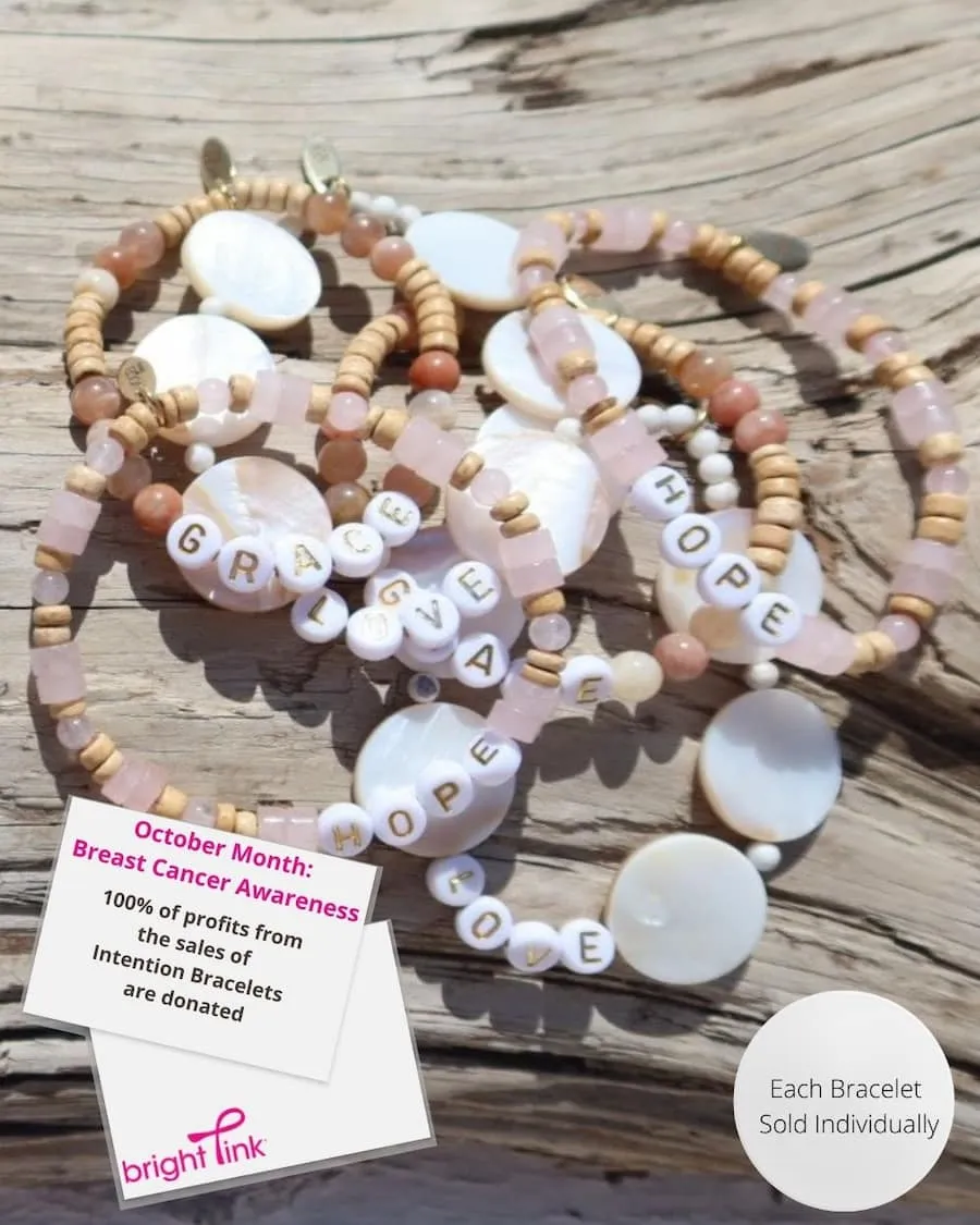 FINAL SALE GRACE Intention Bracelet by Voda Love