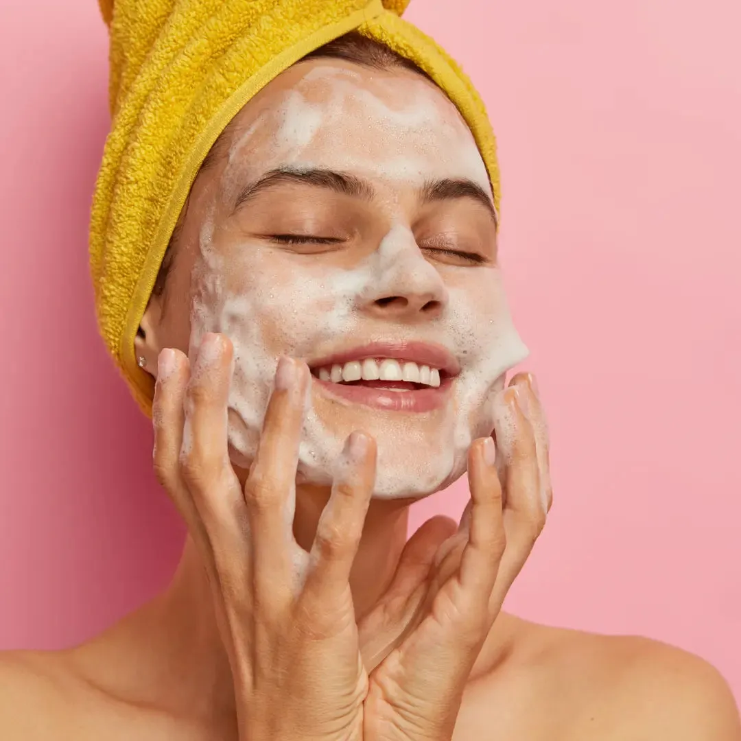 foaming face cleanser