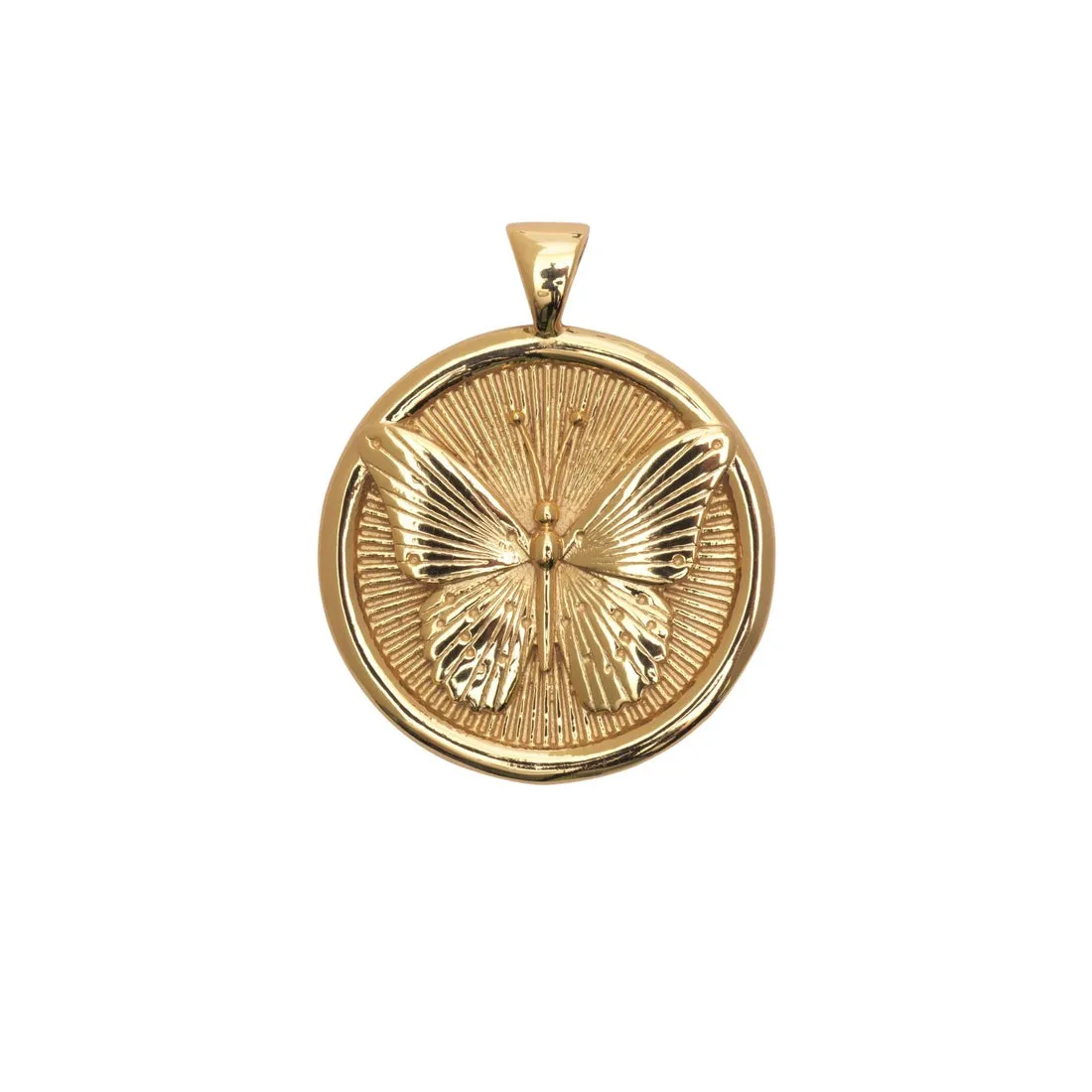 Free JW Original Pendant Coin Necklace