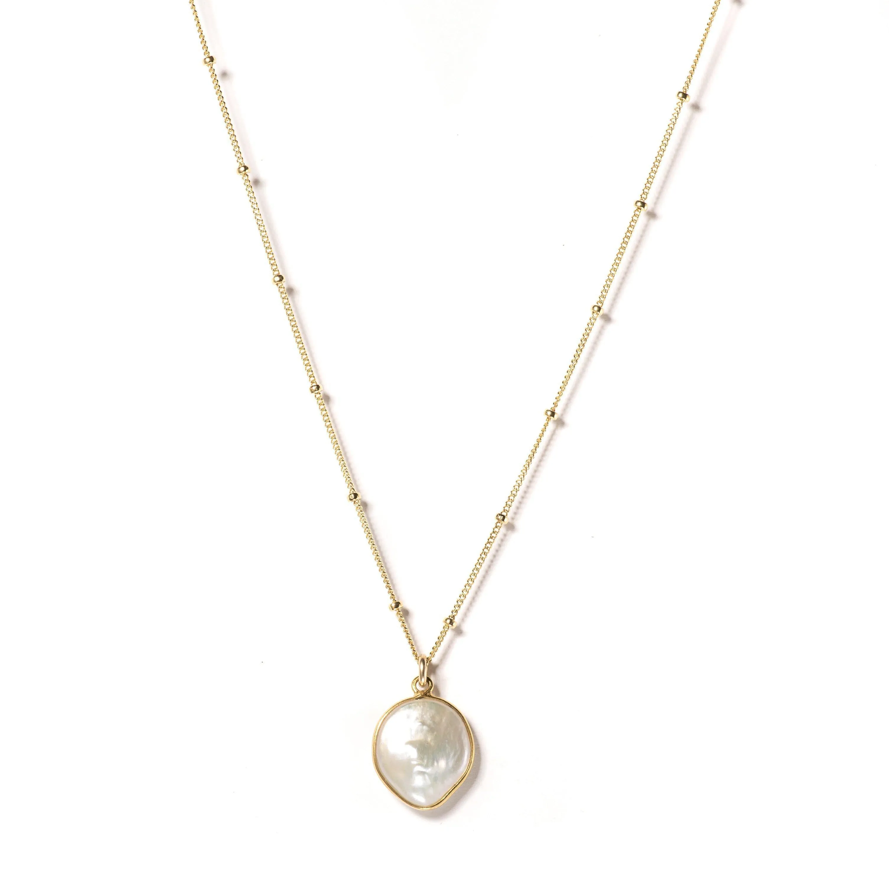 Freeform Freshwater Pearl Necklace