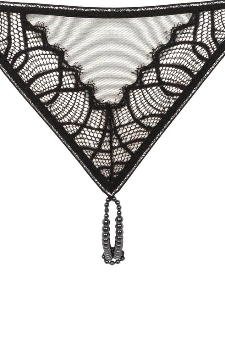 G-string with double pearl string - Manhattan G-string