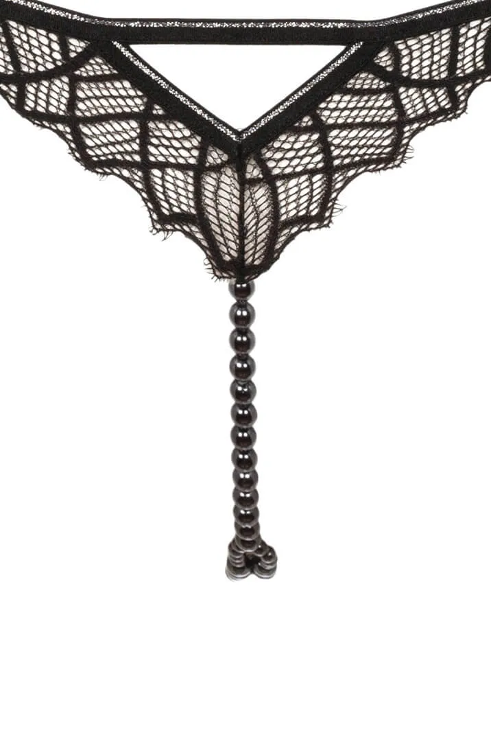 G-string with double pearl string - Manhattan G-string